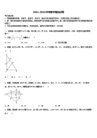 2022年山东新泰莆田中考数学最后冲刺浓缩精华卷含解析