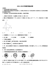 2022年山西省太原市育英中学中考数学模拟试题含解析