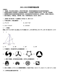 2022年铜川市重点中学中考数学最后冲刺模拟试卷含解析