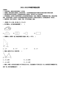 2022年襄阳市襄城区中考数学考前最后一卷含解析