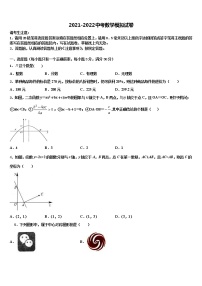 2022年新疆维吾尔自治区伊犁哈萨克自治州伊宁县中考试题猜想数学试卷含解析