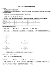 2022年四川省成都市金牛区中考数学适应性模拟试题含解析