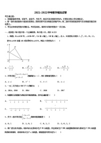 2022年四川省广元苍溪县联考中考适应性考试数学试题含解析