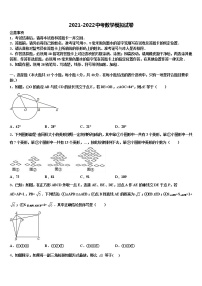 2022年上海市浦东新区部分校初中数学毕业考试模拟冲刺卷含解析