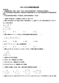 2022年山东滨州阳信县市级名校中考数学全真模拟试题含解析