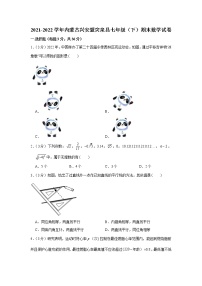 内蒙古自治区兴安盟突泉县2021-2022学年七年级下学期期末测试数学试卷(word版含答案)