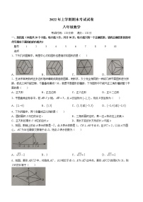 湖南省邵阳市武冈市2021-2022学年八年级下学期期末数学试题(word版含答案)