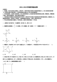 2022年浙江省宁波市余姚市中考冲刺卷数学试题含解析