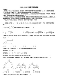 安徽省合肥市第四十六中学2022年中考考前最后一卷数学试卷含解析