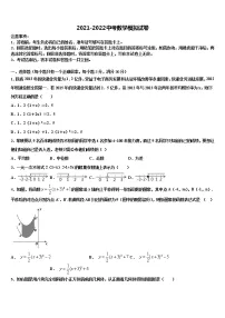 安徽省合肥市第一六八中学2021-2022学年中考数学最后冲刺模拟试卷含解析