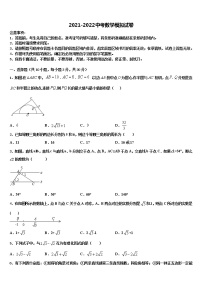 安徽省合肥蜀山区七校联考2022年中考数学押题试卷含解析