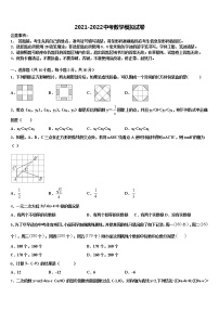 安徽省无为市市级名校2022年毕业升学考试模拟卷数学卷含解析