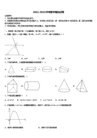 巴中市重点中学2021-2022学年中考数学仿真试卷含解析