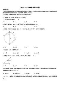 2022年浙江省永康市中考三模数学试题含解析