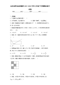 山东省青岛市即墨区2021-2022学年七年级下学期期末数学试题(word版含答案)