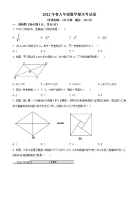 江西省赣州市会昌县2021-2022学年八年级下学期期末数学试题(word版含答案)