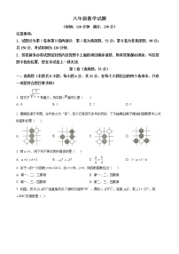 山东省潍坊市诸城市2020-2021学年八年级下学期期末数学试题(word版含答案)