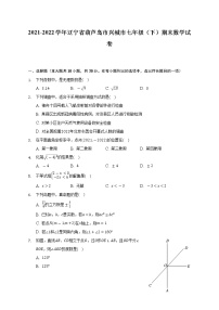 2021-2022学年辽宁省葫芦岛市兴城市七年级（下）期末数学试卷（Word解析版）