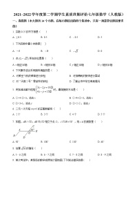 河北省唐山市路北区2021-2022学年七年级下学期期末数学试题(word版含答案)