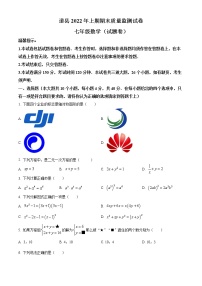 湖南省永州市道县2021-2022学年七年级下学期期末数学试题(word版含答案)