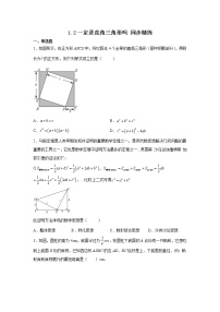 初中数学北师大版八年级上册2 一定是直角三角形吗课时训练