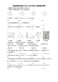 九年级数学上册沪科版·安徽省合肥市包河区期末试卷附答案