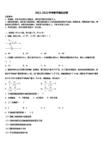 德宏市重点中学2021-2022学年中考数学模试卷含解析