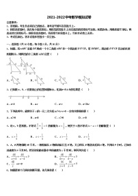 北京市景山校2022年中考数学模拟精编试卷含解析