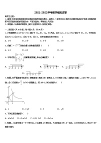 北京市二中学教育集团2021-2022学年中考数学五模试卷含解析