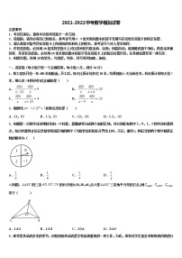 福建省龙岩市金丰片区重点名校2022年中考数学仿真试卷含解析