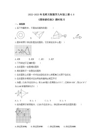 初中数学8 图形的位似优秀达标测试