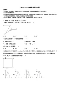 甘肃省平凉市庄浪县2022年中考数学五模试卷含解析