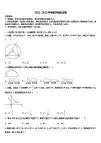 广东惠州市惠阳区达标名校2021-2022学年中考一模数学试题含解析