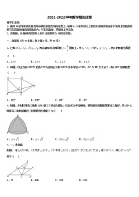 广东省佛山市南海区狮山镇2021-2022学年中考数学押题卷含解析