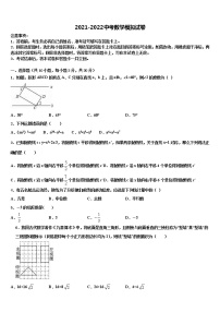 广东省珠海市紫荆中学2021-2022学年中考联考数学试卷含解析