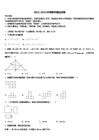 广西北部湾经济区四市同城2022年中考二模数学试题含解析