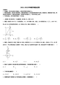 广东省深圳龙岗区六校联考2021-2022学年中考适应性考试数学试题含解析