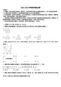 阜阳颍南中学2022年中考数学适应性模拟试题含解析