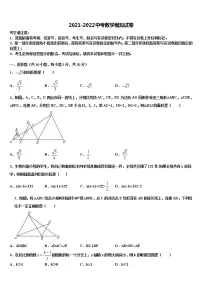 广东省广州市名校2022年中考数学适应性模拟试题含解析