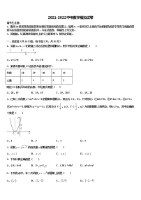 福建省师范大泉州附属中学市级名校2022年初中数学毕业考试模拟冲刺卷含解析