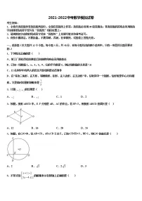 福建省寿宁县2021-2022学年中考数学最后一模试卷含解析