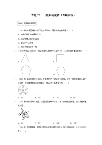 专题23.1 图形的旋转（专项训练）-2022-2023学年九年级数学上册《 考点解读•专题训练》（人教版）