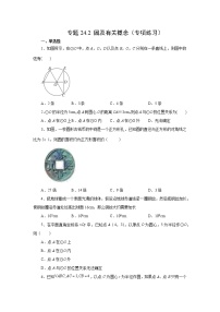 专题24.2 圆及有关概念（专项练习）-2022-2023学年九年级数学上册基础知识专项讲练（人教版）