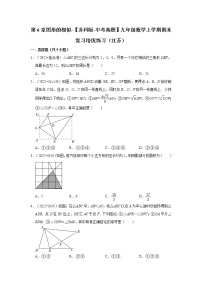 第6章图形的相似-【苏科版-中考真题】九年级数学上学期期末复习培优练习（江苏）