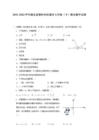 2021-2022学年湖北省荆州市松滋市七年级（下）期末数学试卷（含解析）