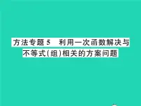 北师大版八年级下册第二章 一元一次不等式和一元一次不等式组综合与测试习题ppt课件