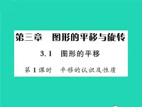 北师大版八年级下册1 图形的平移习题ppt课件