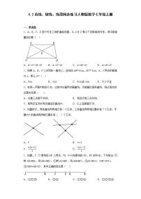 数学4.2 直线、射线、线段同步测试题