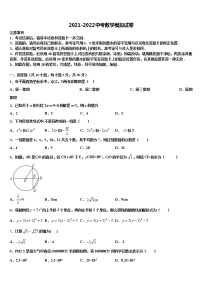 海南省临高县美台中学2021-2022学年中考数学模拟精编试卷含解析