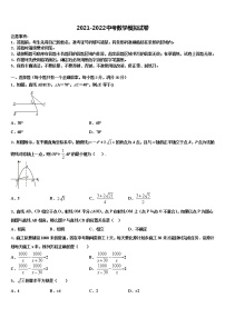 河南省平顶山市卫东区重点名校2022年中考数学模拟精编试卷含解析